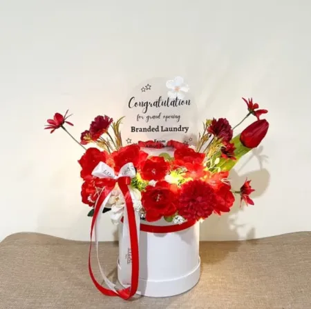 Bloom Box Akrilik Ucapan Grand Opening Kepulauan Meranti