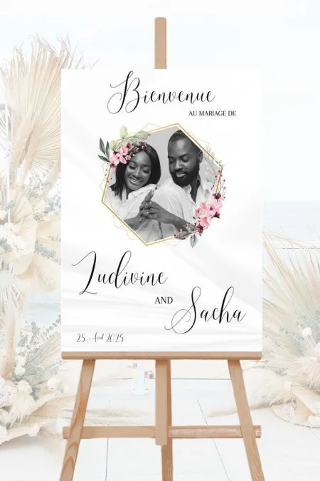 Papan Akrilik Papan Pernikahan Kepulauan Meranti